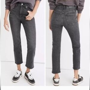 Madewell Slim Demi-Boot black Jeans size 30T